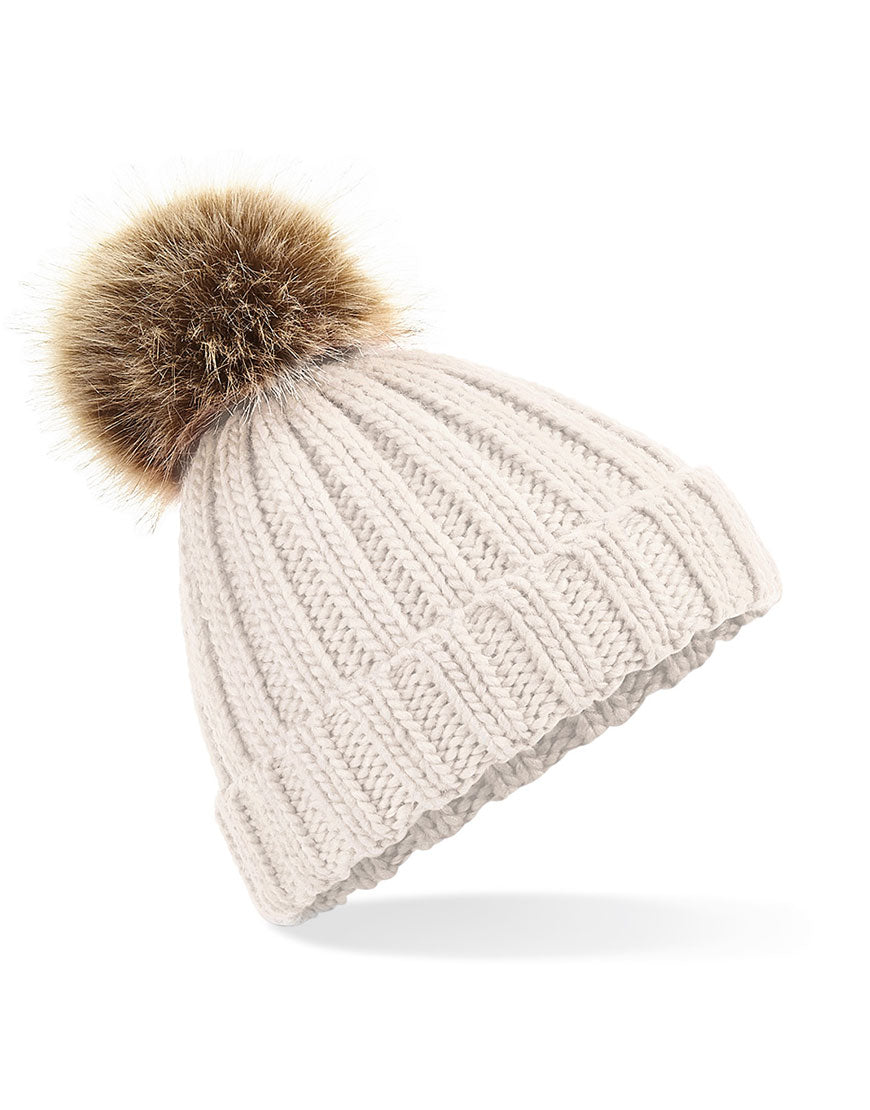 Kids Pop-a-Pom Chunky Beanie (Now £8.50)