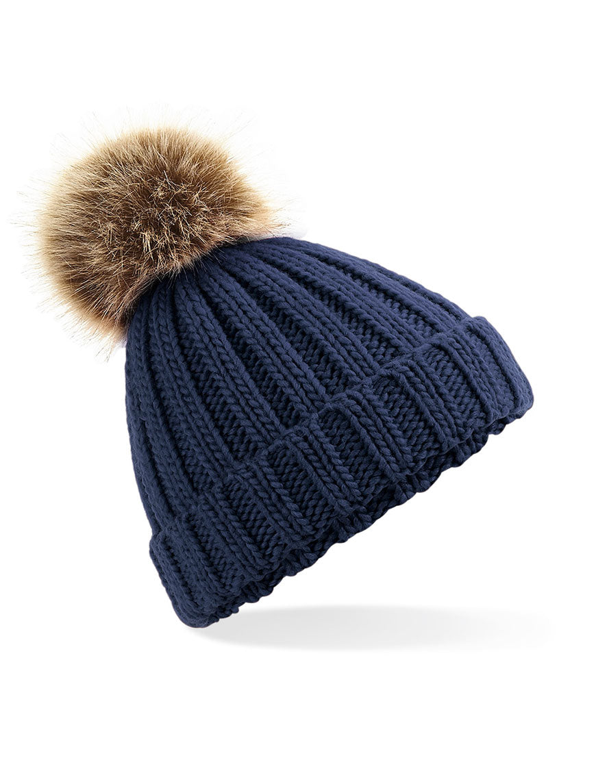 Kids Pop-a-Pom Chunky Beanie (Now £8.50)