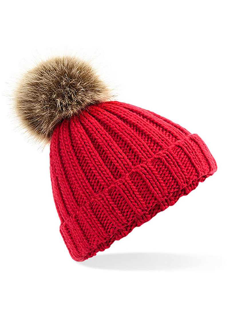 Kids Pop-a-Pom Chunky Beanie (Now £8.50)