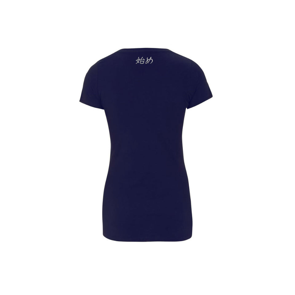 Women's Slim Fit Navy Tee (Now £10)