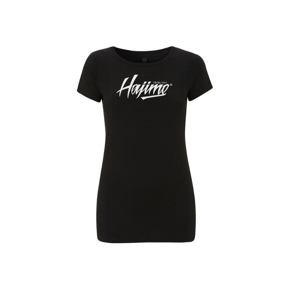 Women's Slim Fit Black Tee (Now £10)