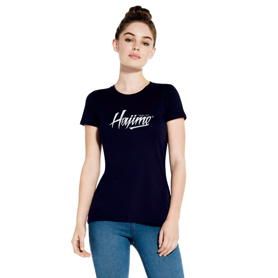 Women's Slim Fit Black Tee (Now £10)