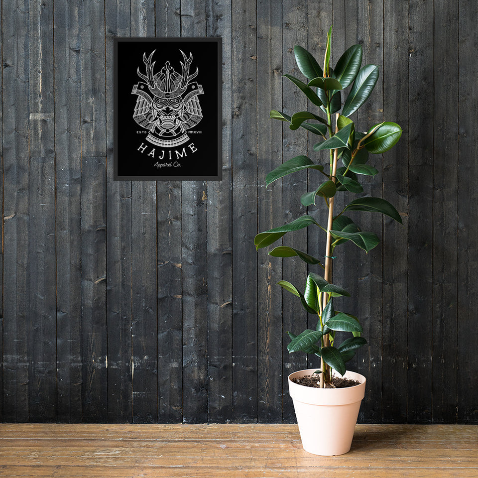 Shogun framed poster