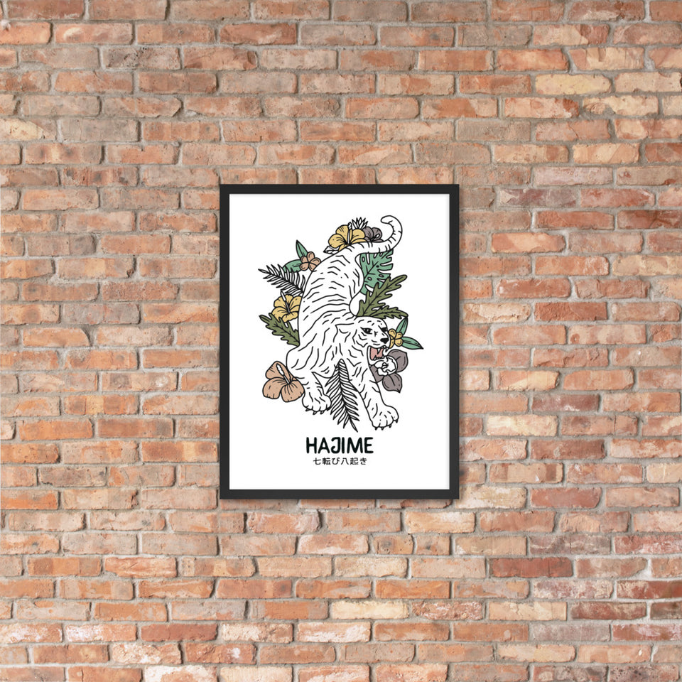 Crouching Tiger framed poster