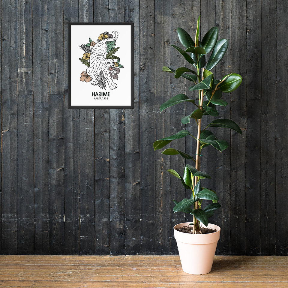 Crouching Tiger framed poster