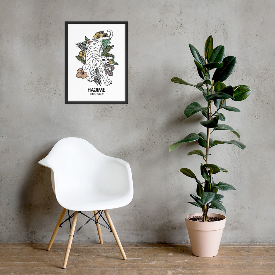 Crouching Tiger framed poster