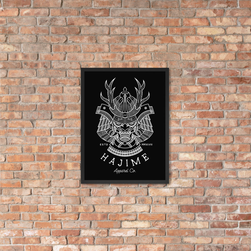 Shogun framed poster