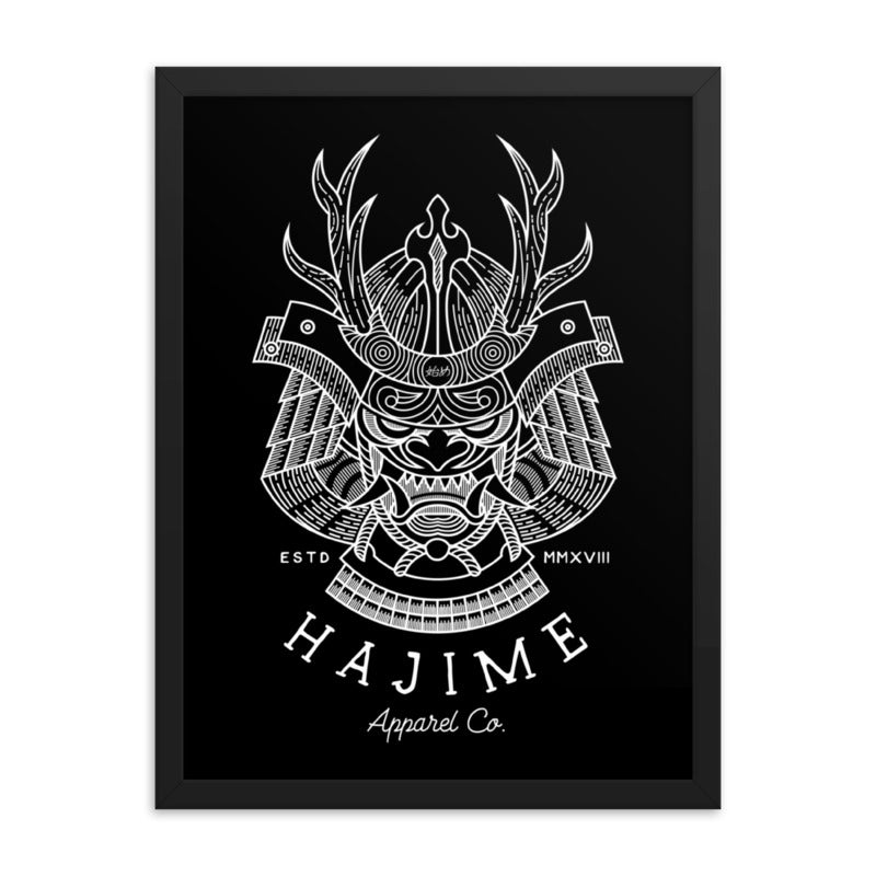 Shogun framed poster